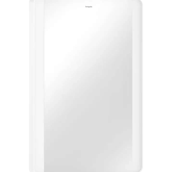 Hansgrohe Xarita Lite Q spejl med lys, 50x70 cm, hvid