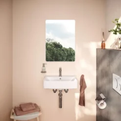 Hansgrohe Xarita Lite Q spejl med lys, sensor, 50x70 cm, hvid