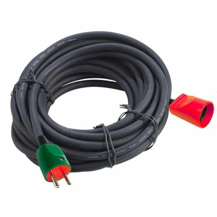 Heatcom CEE kabelsæt, 3x1,5 mm², 250V/13A, 10 meter