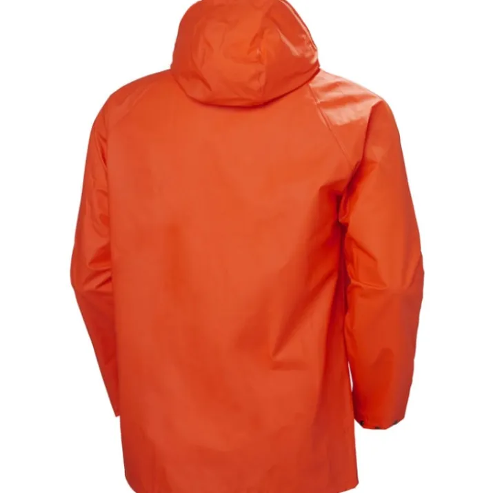 Helly Hansen Mandal regnjakke, mørkorange, str. 2XL