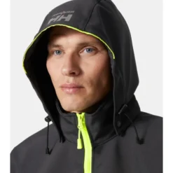 Helly Hansen Oxford softshell jakke, sort/mørkegrå, str. S