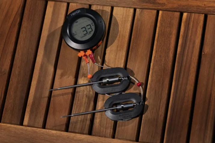 HerQs Dome, stegetermometer med trådløs display, appstyret