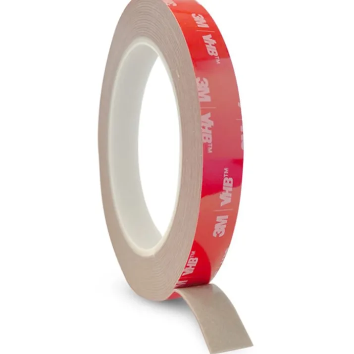Hilux dobbeltklæbende tape, 5 meter, 14 mm