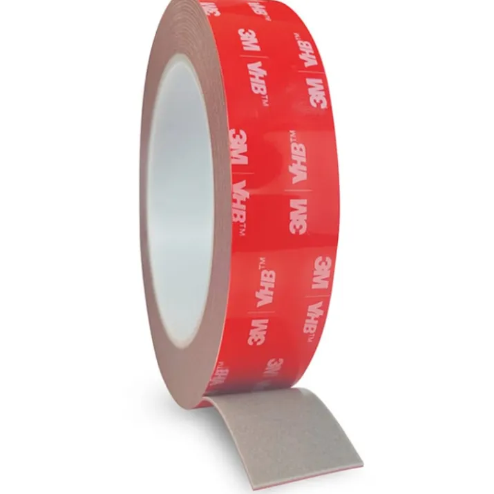Hilux dobbeltklæbende tape, 5 meter, 25 mm