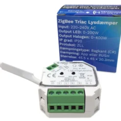 HiluX Mini ZigBee Triac lysdæmper, 200W