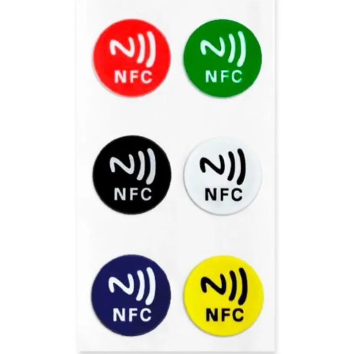 HiluX NFC klistermærker, 6-pak