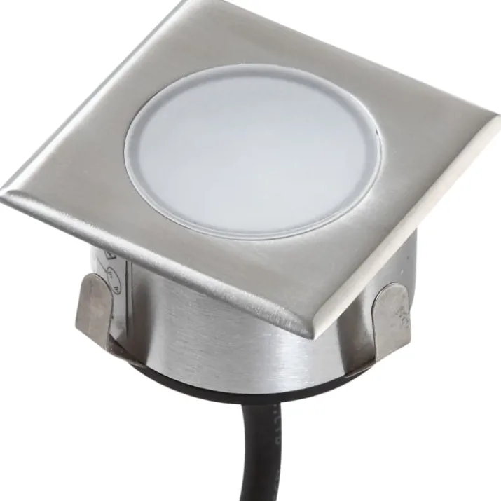 Hortus LED indbygningsspot, 6,4x6,4 cm