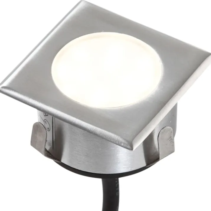 Hortus LED indbygningsspot, 6,4x6,4 cm