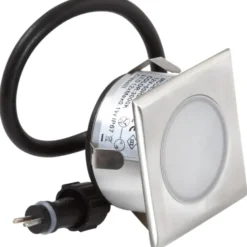 Hortus LED indbygningsspot, 6,4x6,4 cm
