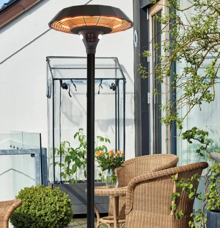 Hortus UFO Gulv terrassevarmer 800/1300/2100W