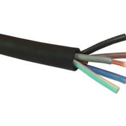H07RN-F gummikabel, 5G4 mm², metervare