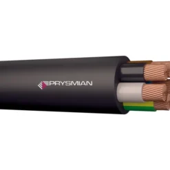 H07RN-F gummikabel, 5G6 mm², metervare