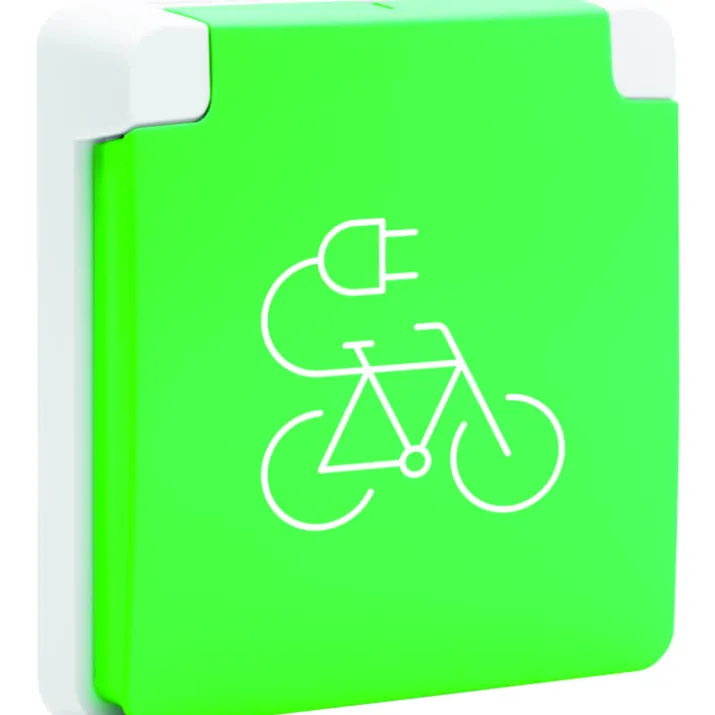 Hydro stikkontakt til elcykel, hvid