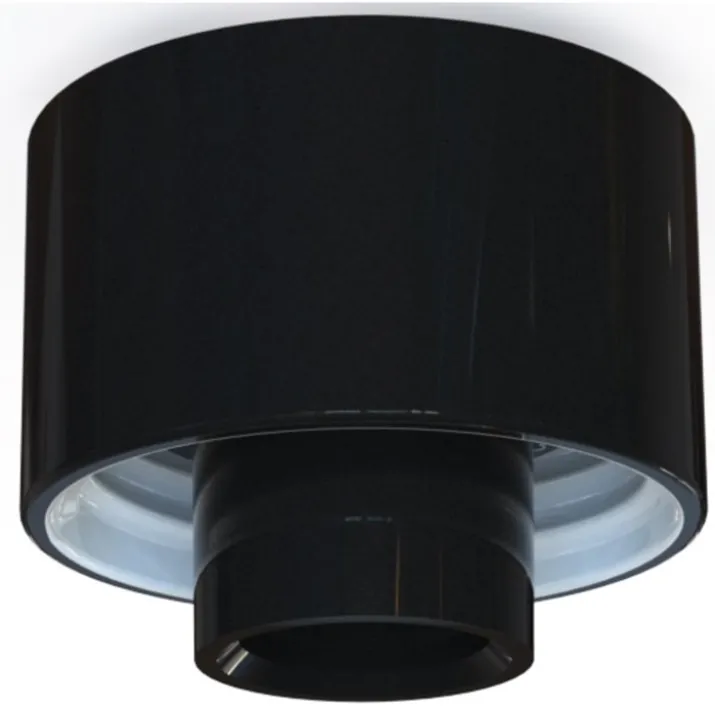 Ifö Electric lampebase, 84,5 mm, sort