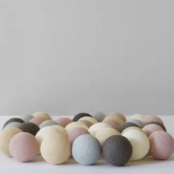 Iris Lights Blush lyskæde, 20 kugler