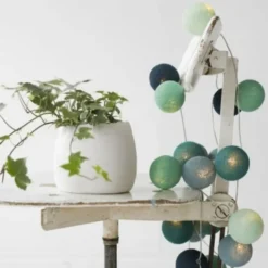 Iris Lights Cool Mint lyskæde, 20 kugler
