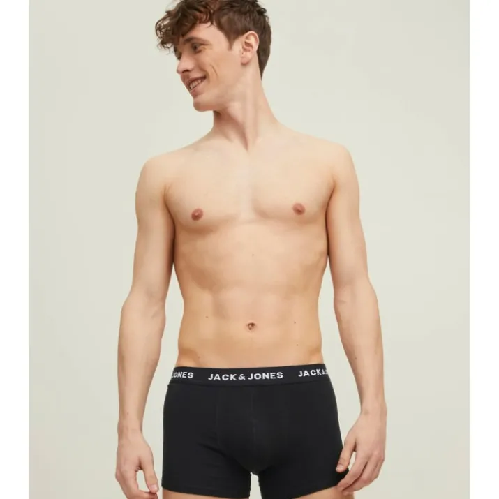 Jack & Jones Solid boxershorts 10-pak, sort, str. 2XL