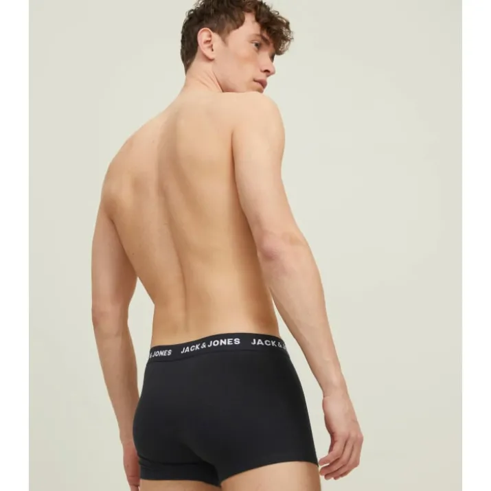 Jack & Jones Solid boxershorts 10-pak, sort, str. 2XL
