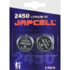 Japcell CR2450 batterier, 2 stk.