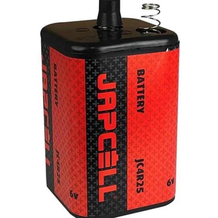 Japcell 4R25 batteri med fjeder, 1 stk.