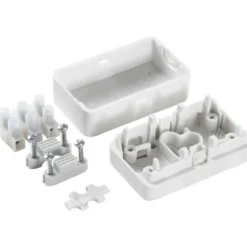 JA-US 90-02 samledåse mini, 66x39x29 mm, hvid