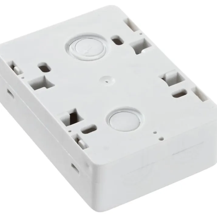 JA-US 90-01 samledåse, 92x65x28 mm, hvid