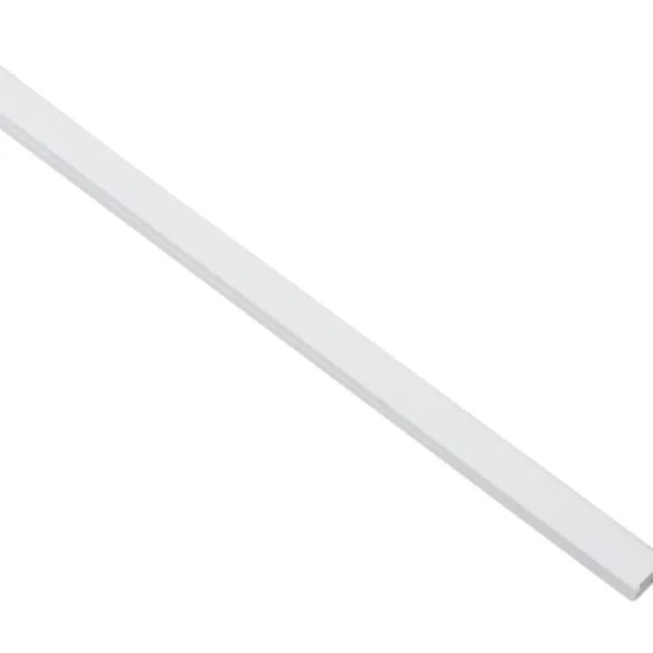 Kabelkanal med tape, 2 meter, hvid, 16x10 mm