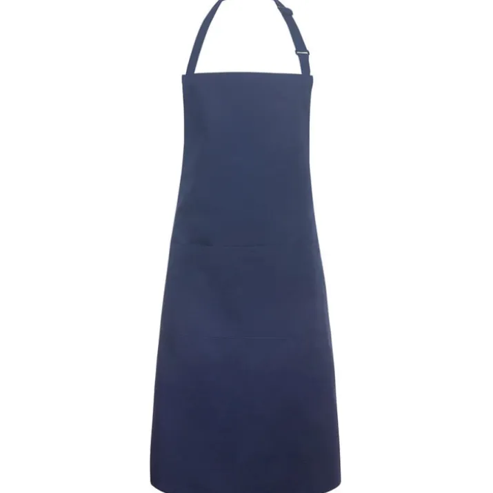 Karlowsky Basic forklæde med lommer, marineblå, onesize