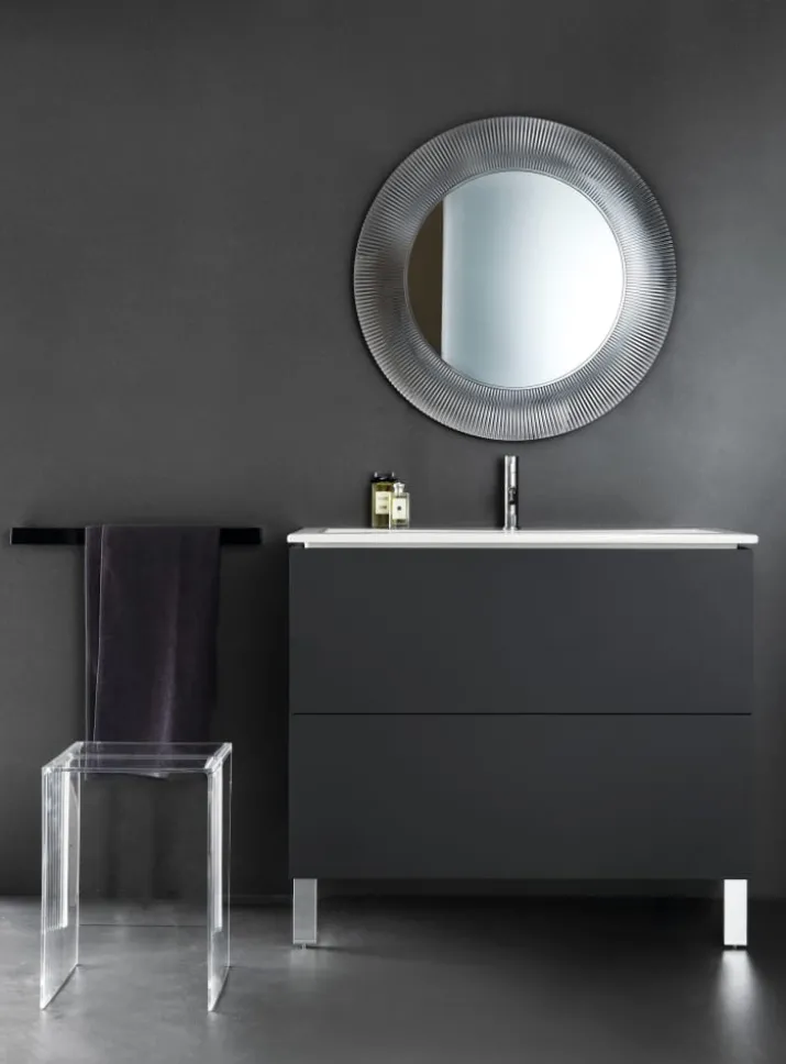 Kartell Laufen All Saints spejl med lys, transparent