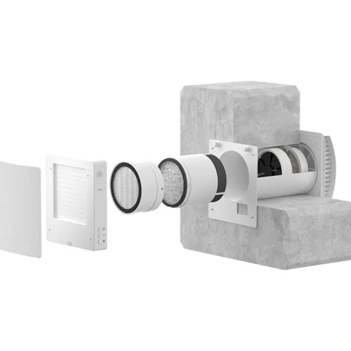 Klimabrands Vega Flow Silent Pro ventilator, hvid