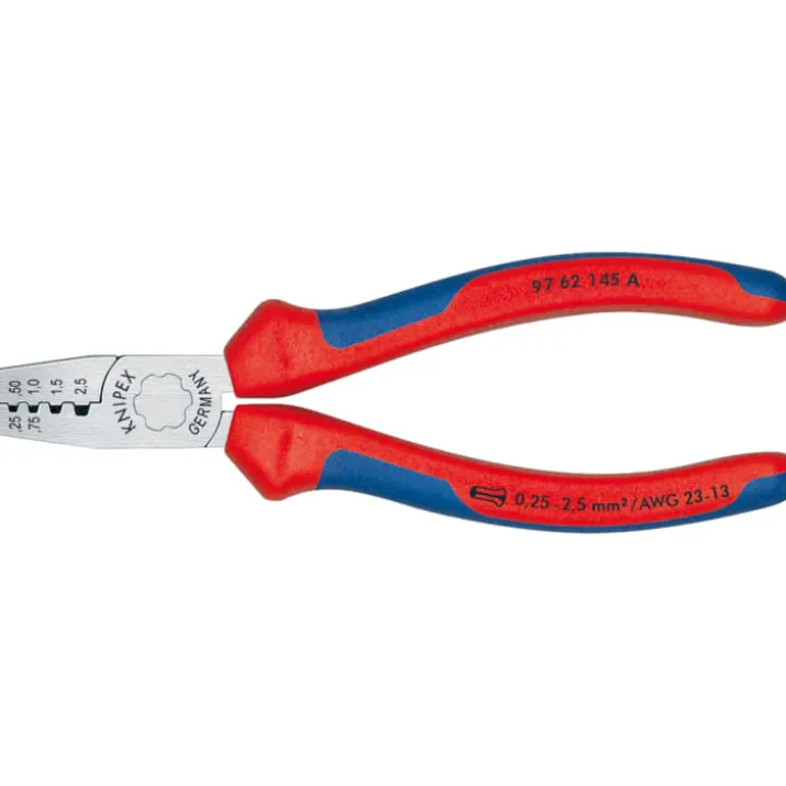 Knipex crimptang til kabeltyller, 145 mm
