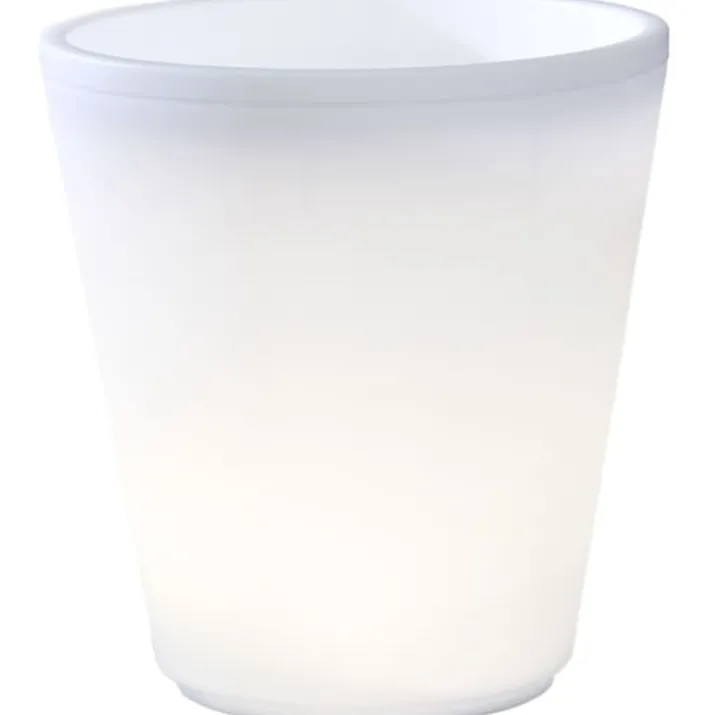 Konstsmide Assisi potteplanet m. LED lys, 40 cm