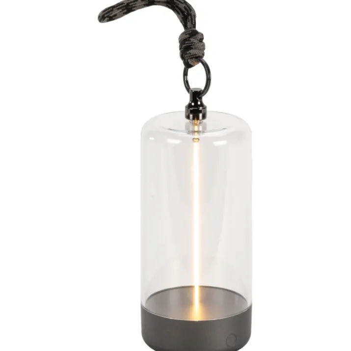 Konstsmide Edison udendørs genopladelig bordlampe, 14,5 cm