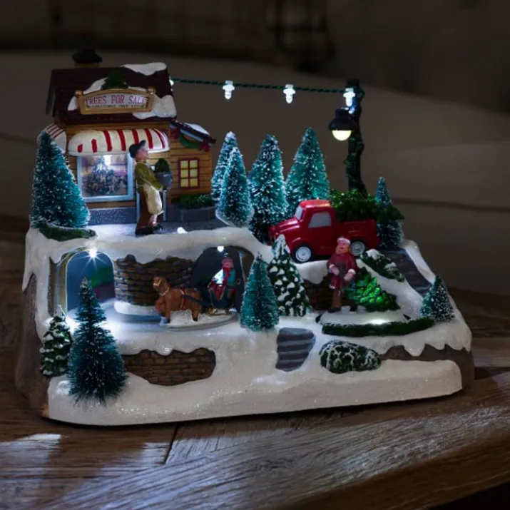 Konstsmide juletræ julelandskab