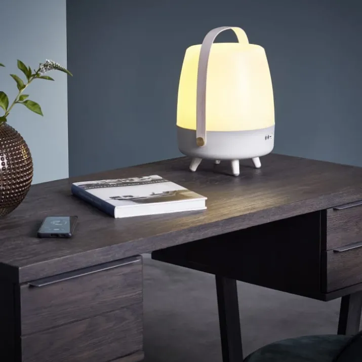 Kooduu Lite Up Play genopladelig lampe med højtaler, beige