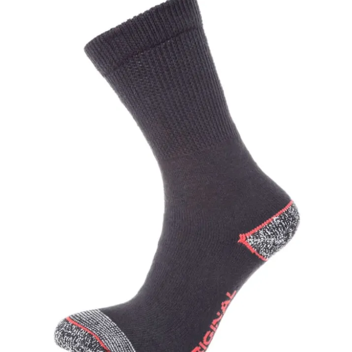 Kramp strømper 3-pak, sort, str. 39-42