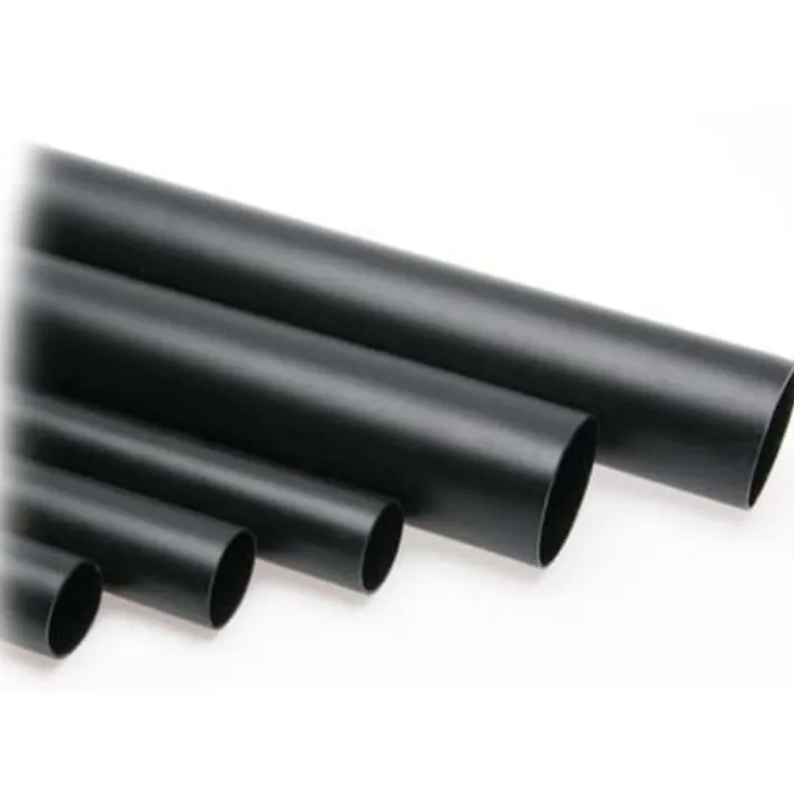 Krympeflex med lim, Ø18/6 mm, sort - 2 meter