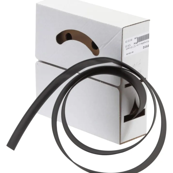 Krympeflex med lim, Ø3/1 mm, sort - 5 meter
