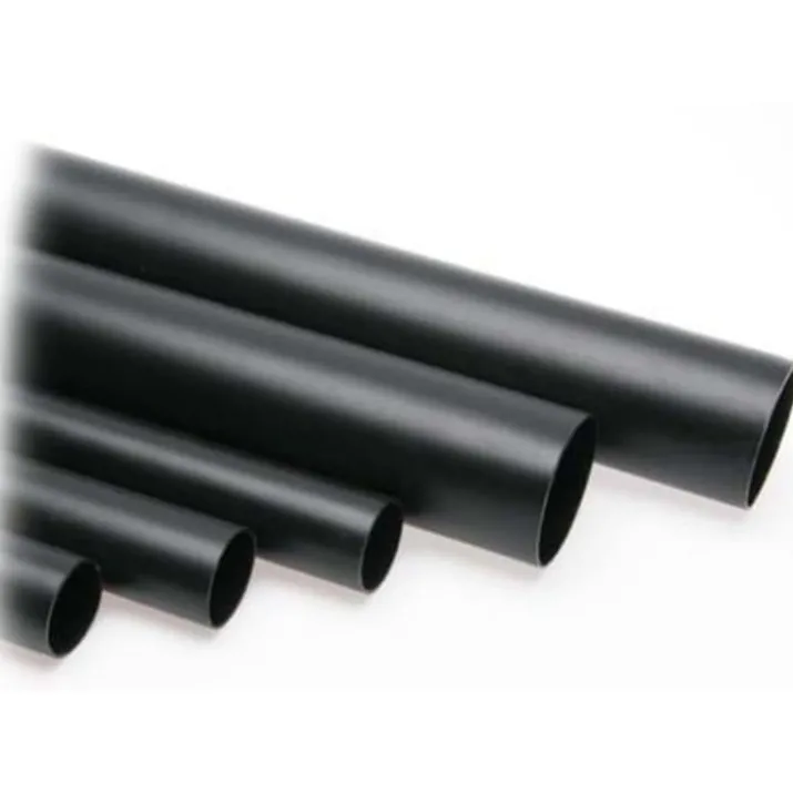 Krympeflex uden lim, Ø25,4/12,7 mm, sort - 5 meter