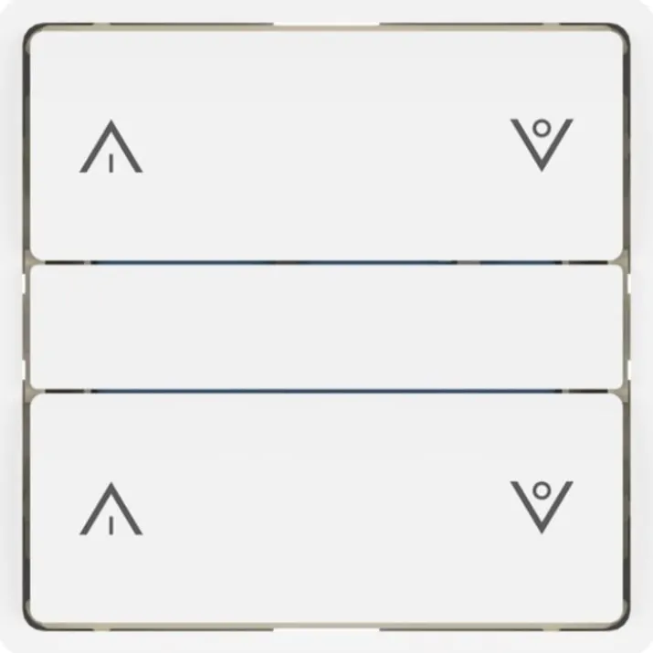 LAB3D Zigbee lysdæmper, op/ned, hvid