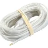 Lampeledning med stikprop, 4 meter, transparent