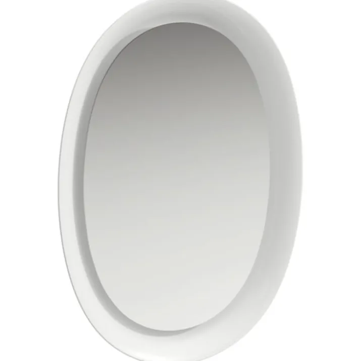 Laufen The New Classic spejl med lys, 50x70 cm, hvid
