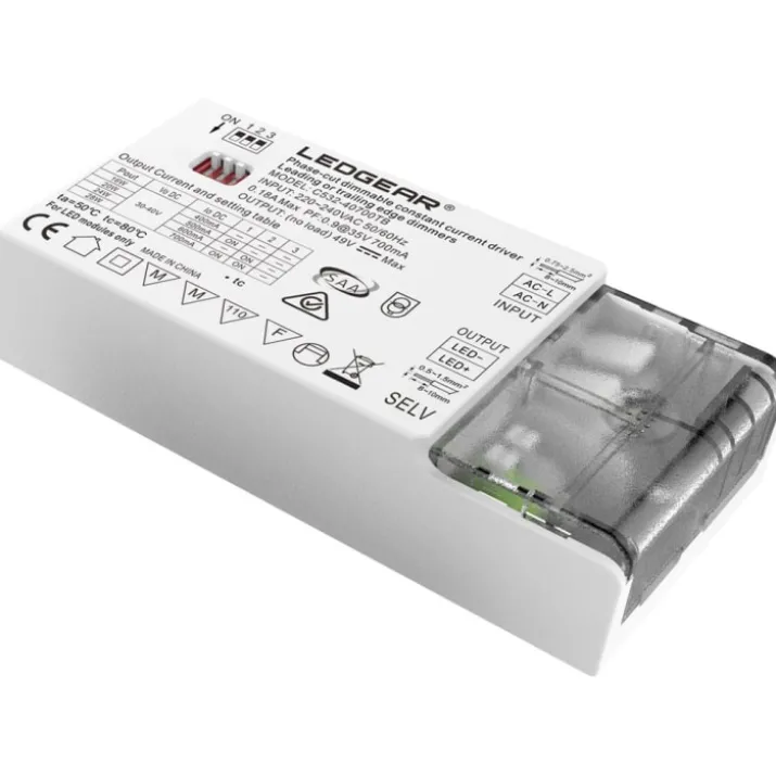 Ledgear dæmpbar driver, Triac, sløjfbar, 12-28W