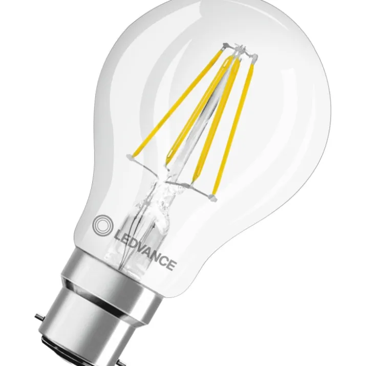 Ledvance B22D standardpære, 2700K, 6,5W