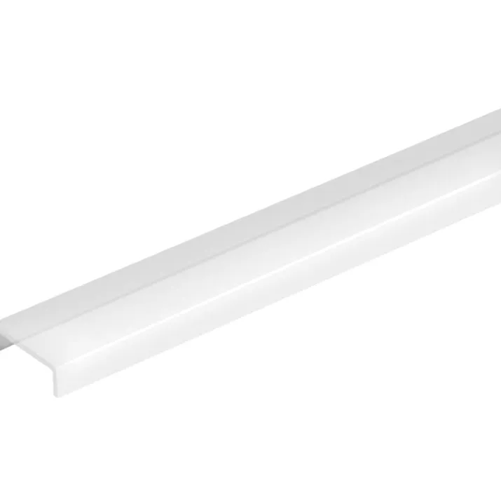 Ledvance dækskinne til medium aluprofil 1 og flad aluprofil 1, klar, 2 meter
