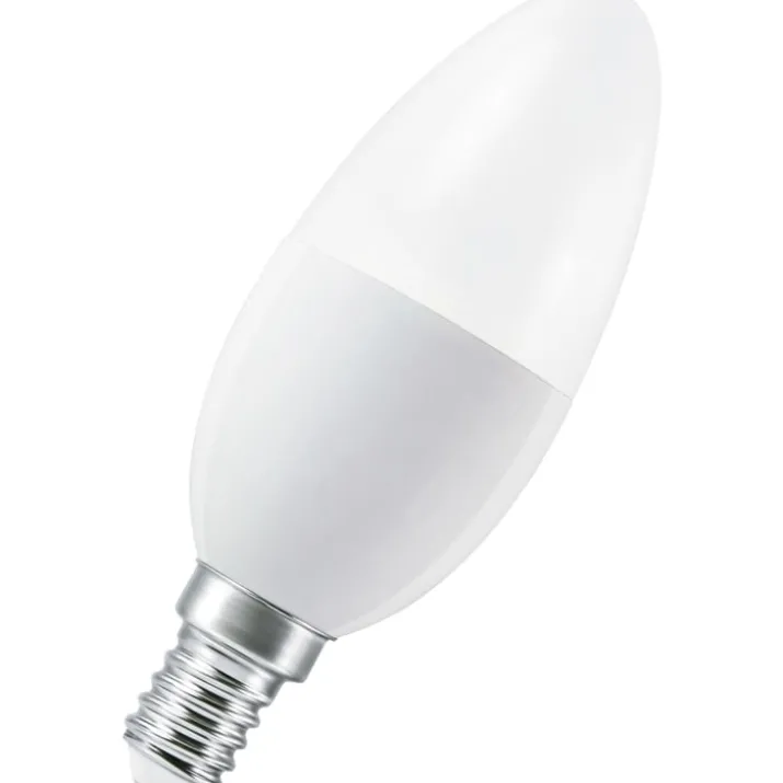 Ledvance E14 kertepære FCY, anlæg AC/DC, 7,3W, 2700K