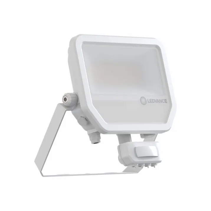 Ledvance projektør med sensor, hvid, 3000K, 41W
