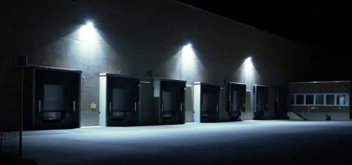 Ledvance projektør med sensor, sort, 4000K, 8W