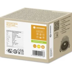 Ledvance Spot Air Fix indbygningsspot, 2700K, sort