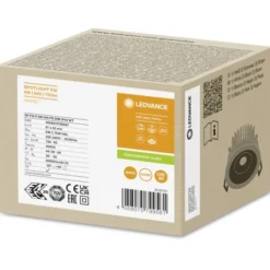 Ledvance Spot Fix indbygningsspot, 4000K, hvid
